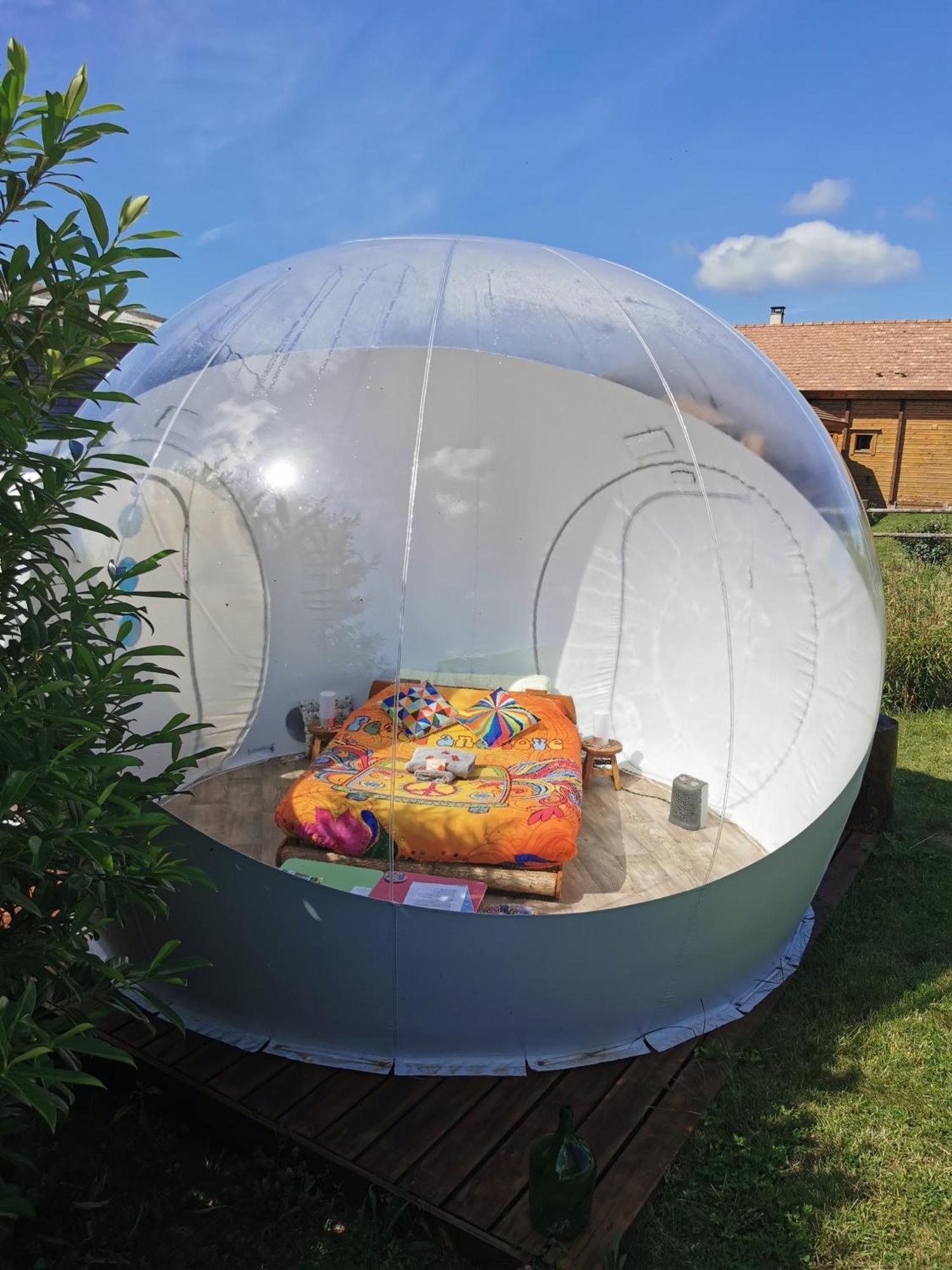 Bed and Breakfast La Bulle Des Champs Champmotteux Zimmer foto