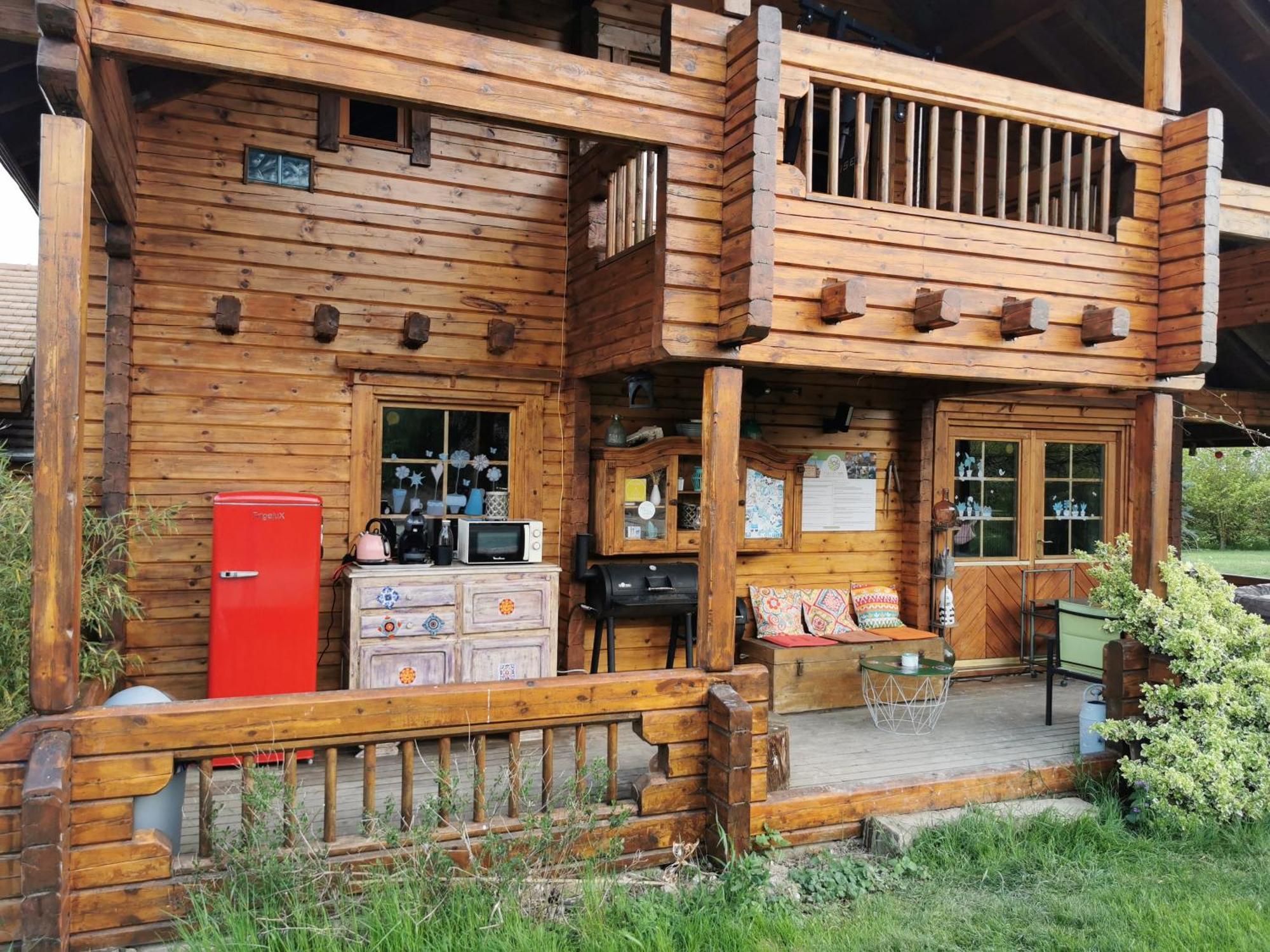 Bed and Breakfast La Bulle Des Champs Champmotteux Exterior foto